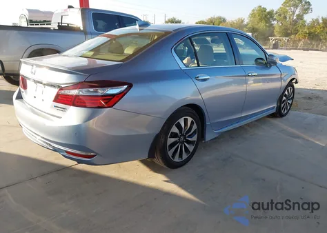 2017 Honda Accord Hybrid Touring from USA, damaged, VIN JHMCR6F70HC009221